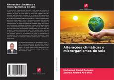 Capa do livro de Alterações climáticas e microrganismos do solo 
