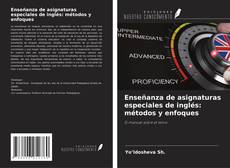 Copertina di Enseñanza de asignaturas especiales de inglés: métodos y enfoques