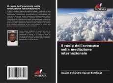 Buchcover von Il ruolo dell'avvocato nella mediazione internazionale