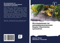 Исследования по микроразмножению бедки (Gymnema sylvestre) kitap kapağı