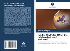 Copertina di Ist die GSVP der EU im 21. Jahrhundert noch wirksam?