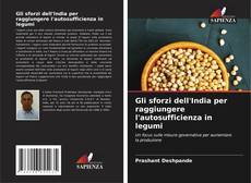 Buchcover von Gli sforzi dell'India per raggiungere l'autosufficienza in legumi