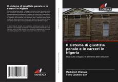 Bookcover of Il sistema di giustizia penale e le carceri in Nigeria