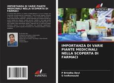 IMPORTANZA DI VARIE PIANTE MEDICINALI NELLA SCOPERTA DI FARMACI的封面