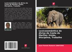Buchcover von Lexicosemântica da divisa da Costa do Marfim: União, Disciplina, Trabalho