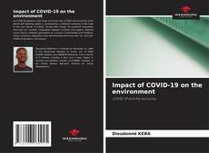 Couverture de Impact of COVID-19 on the environment