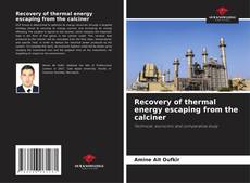 Bookcover of Recovery of thermal energy escaping from the calciner