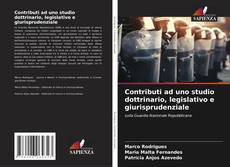 Buchcover von Contributi ad uno studio dottrinario, legislativo e giurisprudenziale
