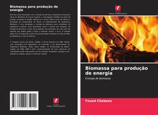 Buchcover von Biomassa para produção de energia
