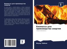 Portada del libro de Биомасса для производства энергии