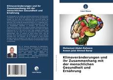 Copertina di Klimaveränderungen und ihr Zusammenhang mit der menschlichen Gesundheit und Ernährung