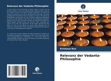 Borítókép a  Relevanz der Vedanta-Philosophie - hoz