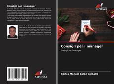 Couverture de Consigli per i manager