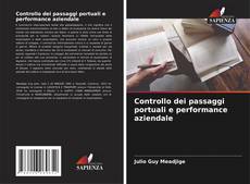 Capa do livro de Controllo dei passaggi portuali e performance aziendale 