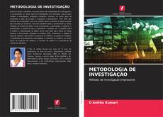 Обложка METODOLOGIA DE INVESTIGAÇÃO