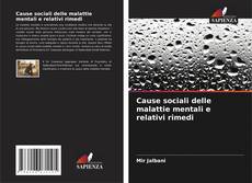Capa do livro de Cause sociali delle malattie mentali e relativi rimedi 