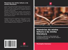 Обложка Memórias da minha leitura e da minha literatura