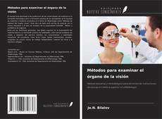 Bookcover of Métodos para examinar el órgano de la visión