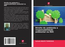 Buchcover von Direito do ambiente e responsabilidade ambiental na RDC