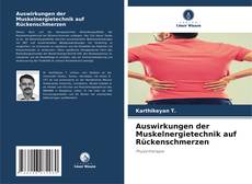 Copertina di Auswirkungen der Muskelnergietechnik auf Rückenschmerzen