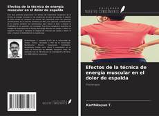 Copertina di Efectos de la técnica de energía muscular en el dolor de espalda