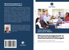 Capa do livro de Wissensmanagement in Hochschuleinrichtungen 