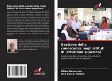 Gestione della conoscenza negli istituti di istruzione superiore kitap kapağı