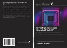 Copertina di Investigación sobre Stendhal Vol. IV