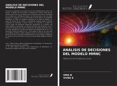 Capa do livro de ANÁLISIS DE DECISIONES DEL MODELO MMNC 