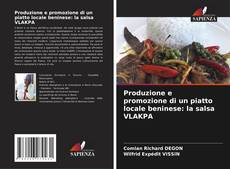 Portada del libro de Produzione e promozione di un piatto locale beninese: la salsa VLAKPA