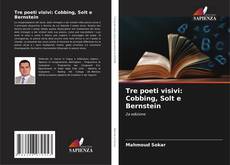 Capa do livro de Tre poeti visivi: Cobbing, Solt e Bernstein 