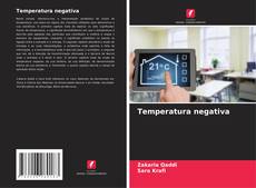 Temperatura negativa kitap kapağı