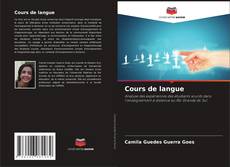 Cours de langue kitap kapağı