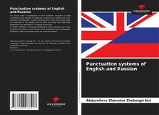 Обложка Punctuation systems of English and Russian