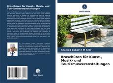 Portada del libro de Broschüren für Kunst-, Musik- und Tourismusveranstaltungen