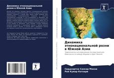 Portada del libro de Динамика этнонациональной розни в Южной Азии