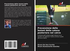 Capa do livro de Prevenzione delle lesioni della catena posteriore nel calcio 