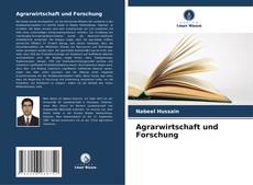 Agrarwirtschaft und Forschung kitap kapağı