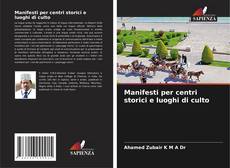 Capa do livro de Manifesti per centri storici e luoghi di culto 