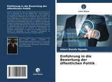 Einführung in die Bewertung der öffentlichen Politik的封面