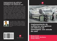 Buchcover von Implementação de auditorias energéticas em fábricas de laminagem: Um estudo de caso