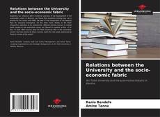 Bookcover of Relations between the University and the socio-economic fabric