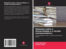 Buchcover von Relações entre a Universidade e o tecido socioeconómico