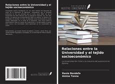 Buchcover von Relaciones entre la Universidad y el tejido socioeconómico