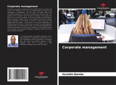 Bookcover of Corporate management