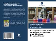 Portada del libro de Nasssynthese von dünnen Zinkoxidschichten und whorlförmigen Nanostrukturen