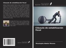 Buchcover von Cláusula de estabilización fiscal