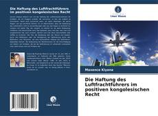 Die Haftung des Luftfrachtführers im positiven kongolesischen Recht的封面