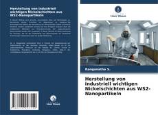 Portada del libro de Herstellung von industriell wichtigen Nickelschichten aus WS2-Nanopartikeln