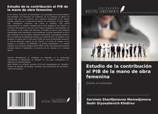 Bookcover of Estudio de la contribución al PIB de la mano de obra femenina